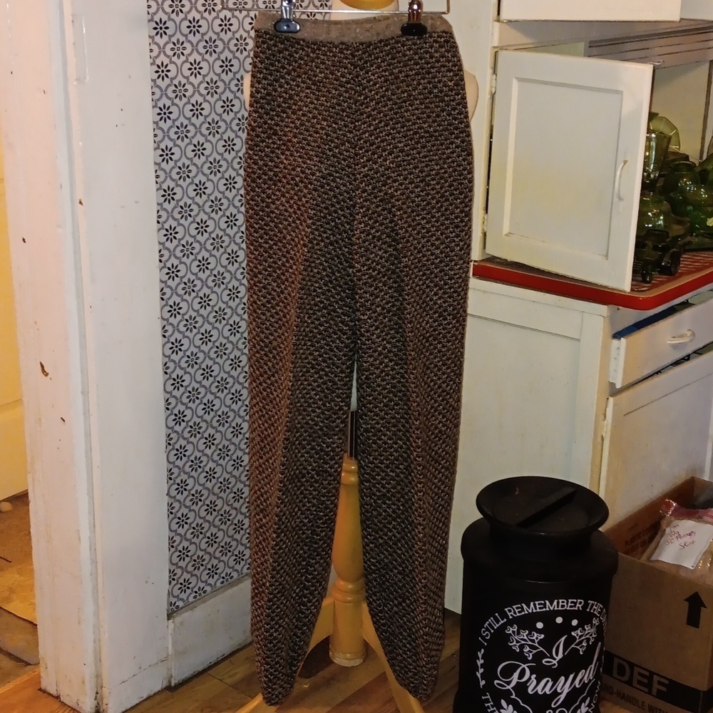 Vintage wool blend made in Italy pants